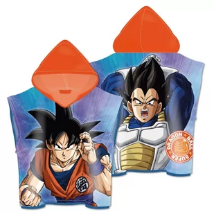 DRAGONBALL Ręcznik kąpielowy DZIECIĘCY PONCZO - Okrycia kąpielowe dla dzieci - miniaturka - grafika 1
