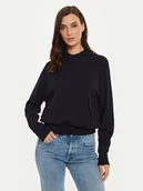 Swetry damskie - Replay Sweter DK3305.000.G23372 Granatowy Loose Fit - miniaturka - grafika 1