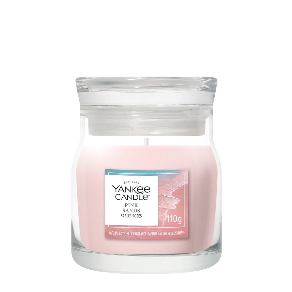 Świeca zapachowa mała Yankee Candle Pink Sands