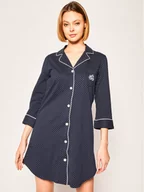 Piżamy damskie - Lauren Ralph Lauren Koszulka piżamowa I813702 Granatowy Regular Fit - miniaturka - grafika 1