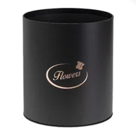 Opakowania i torebki na prezenty - Pudełko Flower Box czarny Rozette - miniaturka - grafika 1