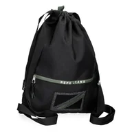Plecaki szkolne i tornistry - Pepe Jeans Alton Plecak szkolny Czarny 35x46 cms Poliester 16,1L by Joumma Bags, czarny, plecak szkolny - miniaturka - grafika 1