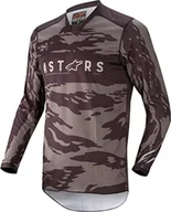 Odzież motocyklowa - Alpinestars MX Crosssh Baby and Maldler Formal Button Down Shirt, Czarny/Szary, M Mężczyźni, czarny/szary, S/L - miniaturka - grafika 1