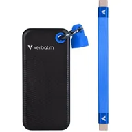 Dyski SSD - Verbatim Pocket SSD 1TB Black/Blue 32191 - miniaturka - grafika 1