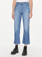 Spodnie damskie - Boss Jeansy Ada 50509293 Niebieski Regular Fit - miniaturka - grafika 1