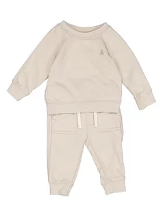 Bluzy i sweterki niemowlęce - GAP 2-częściowy zestaw w kolorze beżowym - grafika 1