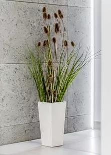 14x14x40 cm (spód) + 19x19 cm (góra) CT - Donica betonowa (szara) - Donice 14x14x40 cm (spód) + 19x19 cm (góra) CT - Donica betonowa (szara) - Donice - miniaturka - grafika 1