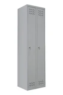 Szafy - Metalowa szafa na ubrania BHP zamykana 180x50x40 do szatni pracownicza Metalkas - miniaturka - grafika 1