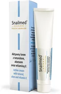 Kosmetyki pod oczy - SNAILMED POLSKA Sp. z o.o. SNAILMED Aktywny Krem Pod Oczy, Aloes + Totarol - 25 ml - miniaturka - grafika 1