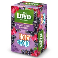 Herbata - Ekspresowa Herbata Owocowa Loyd Na Zimno Porzeczka Hibiskus Hot’N Cold 30g - miniaturka - grafika 1