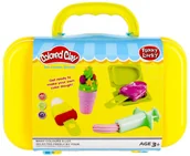 Masy plastyczne - Masa plastyczna z akcesoriami w walizce Lody 482684 Mega Creative - miniaturka - grafika 1