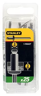 STANLEY Nity aluminiowe 3x3mm opakowanie 25szt 1-PAA42T - Nity - miniaturka - grafika 1