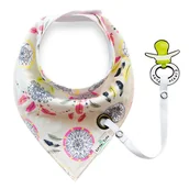 Chusty do noszenia dzieci - Hedo, Chusta / śliniak z zawieszką na smoczek Łapacz snów - miniaturka - grafika 1