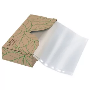 Koszulka zawieszkowa PP W pudełku A4 70mic groszkowa LEITZ RECYCLE AT HAND /40220003/ - Koszulki na dokumenty - miniaturka - grafika 1