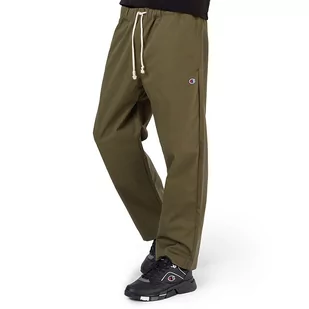 Spodnie Champion Straight Leg Cropped Woven 216544-GS556 - zielone - Spodnie sportowe męskie - miniaturka - grafika 1