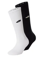 Skarpetki męskie - adidas Originals Skarpety w 2-paku Mężczyźni czarny|biały jednolity, M - miniaturka - grafika 1