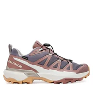 Buty trekkingowe damskie - Trekkingi Salomon X Ultra 360 Edge Gore-Tex L47816900 Fioletowy - miniaturka - grafika 1