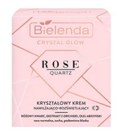 Kremy do twarzy - Bielenda Rose Quartz kryształowy krem nawilżająco-rozjaśniający 50 ml - miniaturka - grafika 1