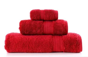 Ręcznik Egyptian Cotton 50x90 Czerwony Greno - Ręczniki - miniaturka - grafika 1