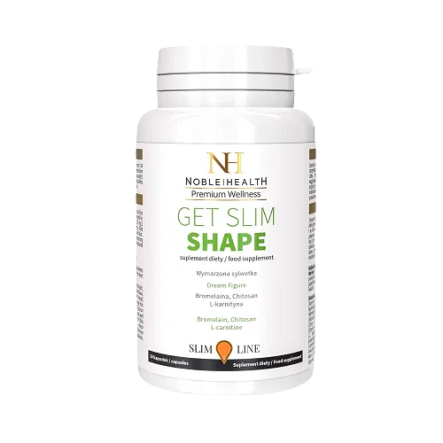 Noble Health Get Slim Shape, 60 kaps