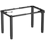 Meble modułowe i akcesoria - Stelaż biurka LVN SYSTEM Control Flex Pro Czarny - miniaturka - grafika 1