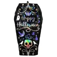 Balony i akcesoria - Balon foliowy SuperShape Iridescent Coffin 38x68cm - miniaturka - grafika 1