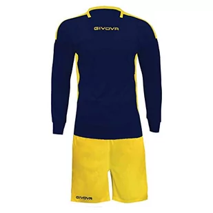 Givova KITC64, unisex_Adult, KITC63, Blu-Giallo, 3XS - Zestawy damskiej odzieży sportowej - miniaturka - grafika 1