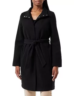 Płaszcze damskie - VERO MODA Damski płaszcz VMPOPALLY COAT BOOS, czarny, XS - grafika 1