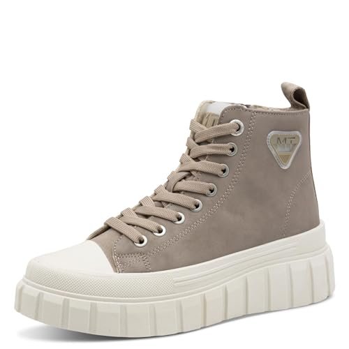 Marco Tozzi Damskie 2-25240-45 modne kozaki, taupe, 36 EU, szarobrązowy, 36 EU