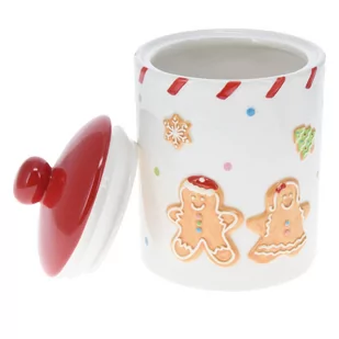Słoik na ciastka, 22 x 19 cm, GINGERBREAD - Bombki Słoik na ciastka, 22 x 19 cm, GINGERBREAD - Bombki - miniaturka - grafika 1