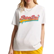 Koszulki i topy damskie - Koszulka damska Superdry Vintage Seasonal klasyczna-L - miniaturka - grafika 1