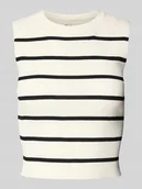 Koszulki i topy damskie - Top krótki o kroju slim fit z mieszanki wiskozy - miniaturka - grafika 1