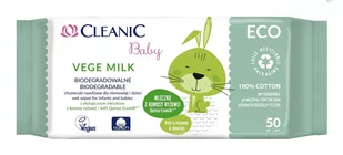 Cleanic HARPER HYGIENICS Baby ECO Vege chusteczki nawilżane dla niemowląt x 50 szt - Chusteczki nawilżane - miniaturka - grafika 1