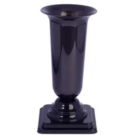 Wazony i flakony - Wazon stojący DAMA 1 grafit metaliczny - miniaturka - grafika 1