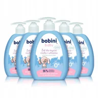 Kosmetyki kąpielowe dla dzieci - Bobini Żel Do Mycia Ciała i Włosów dla Dzieci 3x500 ml - miniaturka - grafika 1