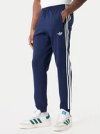 Spodnie sportowe męskie - adidas Spodnie dresowe 3-Stripes KE3561 Granatowy Slim Fit - miniaturka - grafika 1