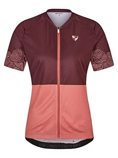 Koszulki i topy damskie - Ziener NYMERIA damska koszulka rowerowa/koszulka rowerowa – rower górski | rower wyścigowy – oddychająca, szybkoschnąca, elastyczna, z krótkim rękawem, pink dust, 40 - grafika 1