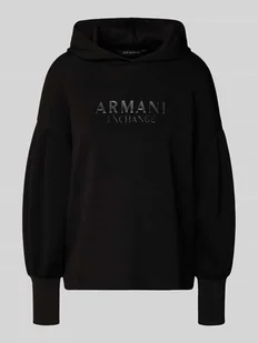 Bluza z kapturem typu oversized - Bluzy damskie - miniaturka - grafika 1