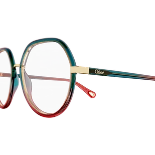 Okulary przeciwsłoneczne Chloé CH0131O 003 - Okulary korekcyjne, oprawki, szkła - miniaturka - grafika 3