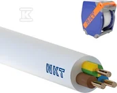 Kable - nkt Przewód YDY 3x1,5 żo 450/750V QADDY 550m 13025063 - miniaturka - grafika 1