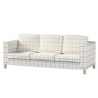 Pokrowce na meble - Pokrowiec na sofę Karlanda 3-osobową nierozkładaną, krótki - miniaturka - grafika 1