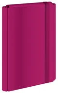 Teczki i skoroszyty - Teczka z gumką A4 twarda oprawa fuksja - INTERDRUK - miniaturka - grafika 1
