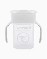Kubki dla dzieci - TWISTSHAKE KUBEK NIEKAPEK 360 BIAŁY, 230ML - miniaturka - grafika 1