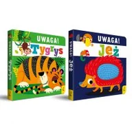 Książki edukacyjne - Pakiet Uwaga! Tygrys / Jeż - miniaturka - grafika 1