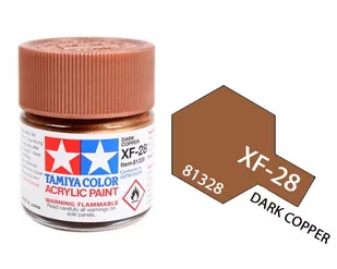Tamiya Acrylic 81328 Xf-28 Dark Copper 23Ml [Matt] - Akcesoria i części modelarskie - miniaturka - grafika 1