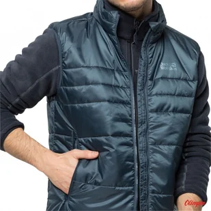Kamizelka Jack Wolfskin ARGON VEST M ORION BLUE - Kamizelki męskie - miniaturka - grafika 1
