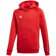 Bluzy dla dziewczynek - Bluza Dziecięca adidas CV3431 CORE18 Y Czerwona 164 - miniaturka - grafika 1