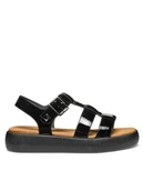 Sandały damskie - Geox Sandały D Camalei D550NB 000HH C9999 Czarny - miniaturka - grafika 1