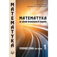 Podręczniki dla liceum - Matematyka SBR II stopnia. Podręcznik 1 - miniaturka - grafika 1