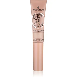 ESSENCE Baby Got Glow Rozświetlacz Do Twarzy W Płynie 10 10ml - Rozświetlacze do twarzy i ciała - miniaturka - grafika 1